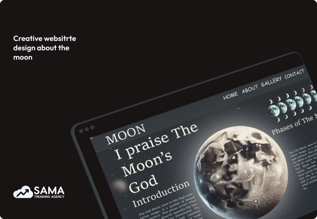 MOON WEBSITE